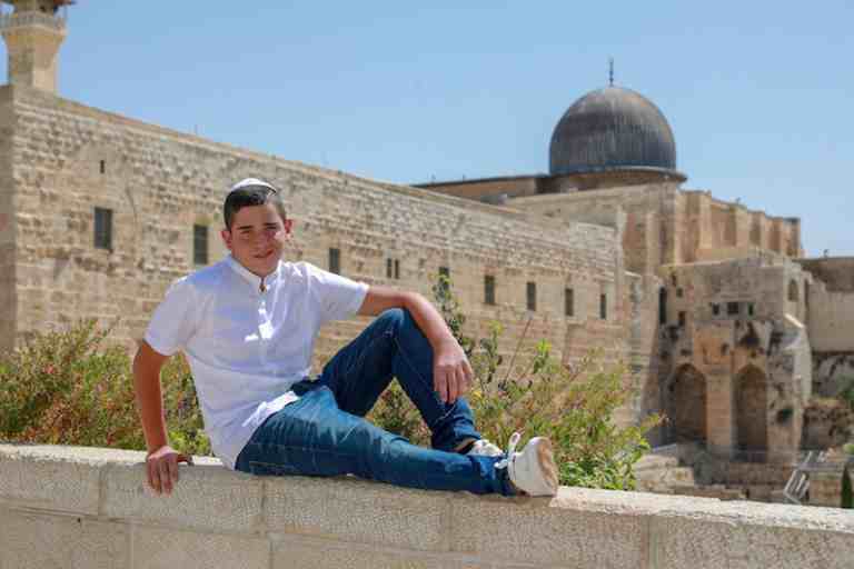 צילום בר מצווה בכותל