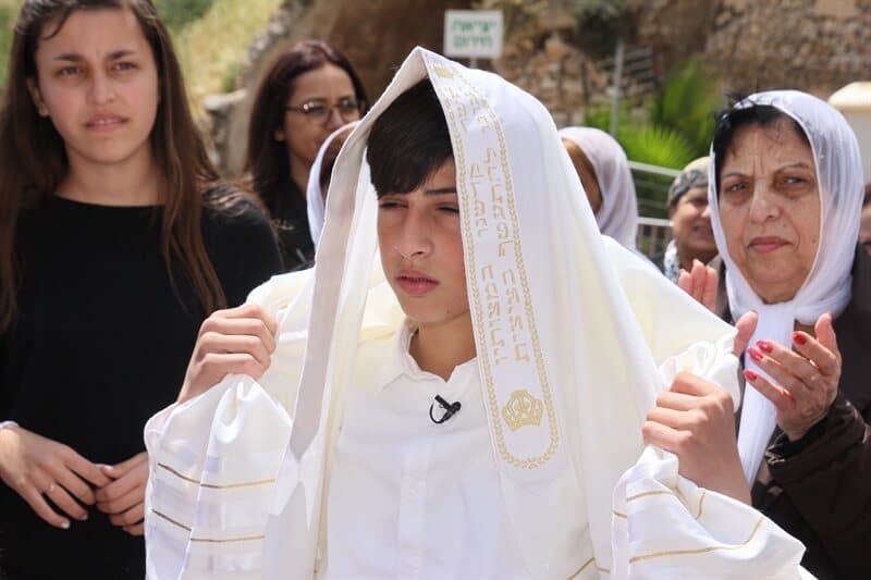 טקס עליה לתורה בלי מחיצה בכותל