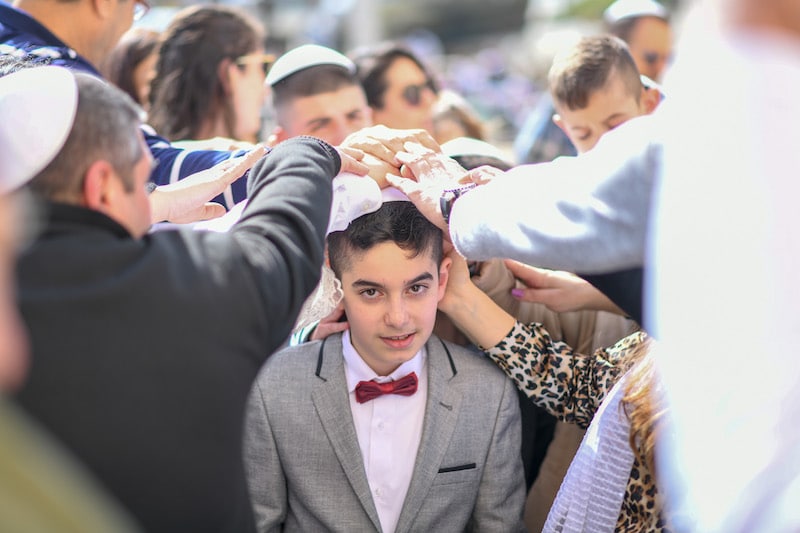 Bar Mitzvah au mur des Lamentations