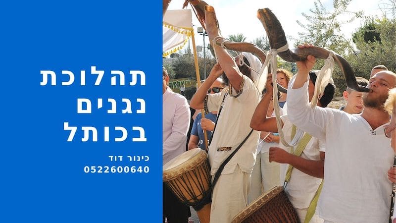 נגנים בכותל