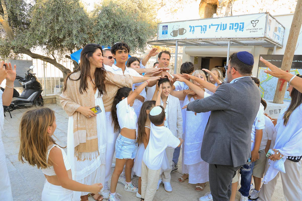 מתופפים לבר מצווה בכותל